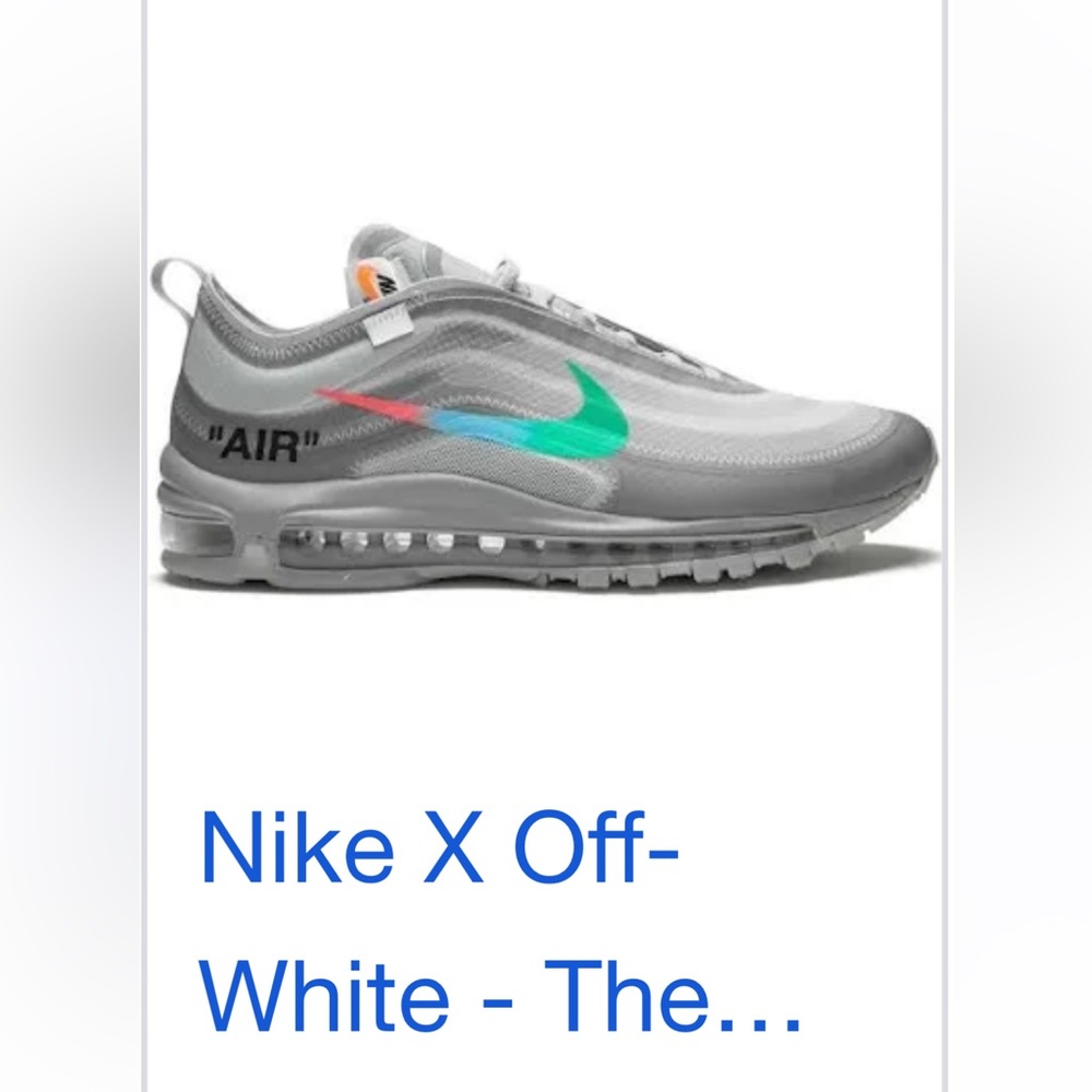 Nike x Off White menta Air Max 97 OG sneakers
